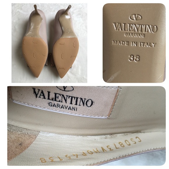 FINAL Valentino Rock Stud βBLOW STUDβ heels blush - Picture 7 of 8